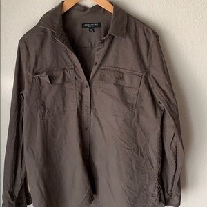 Banana republic Dillon shirt M Olive